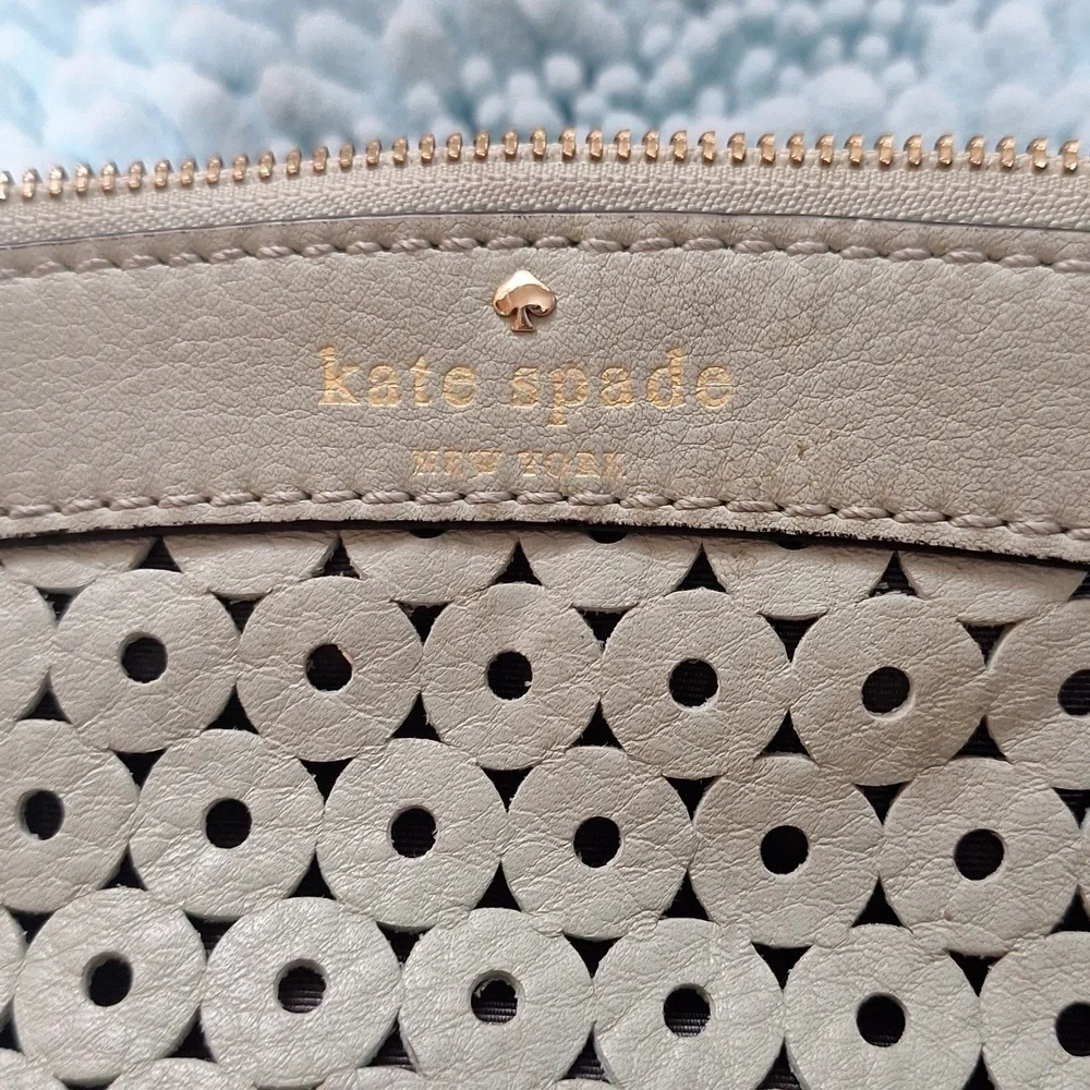 Kate Spade, New York Mercer Isle- Sienna leather green light  bag